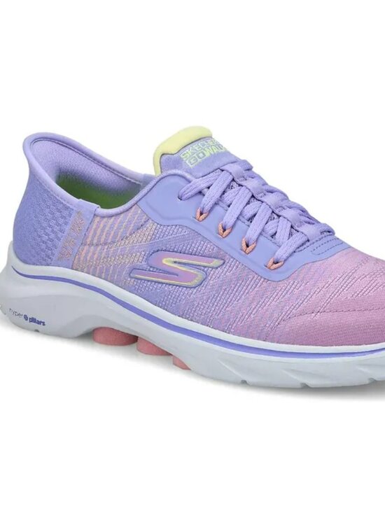 Skechers Shoes - Size 7.0, BNIB Skechers Go Walk 7 Women, Lavender Multi